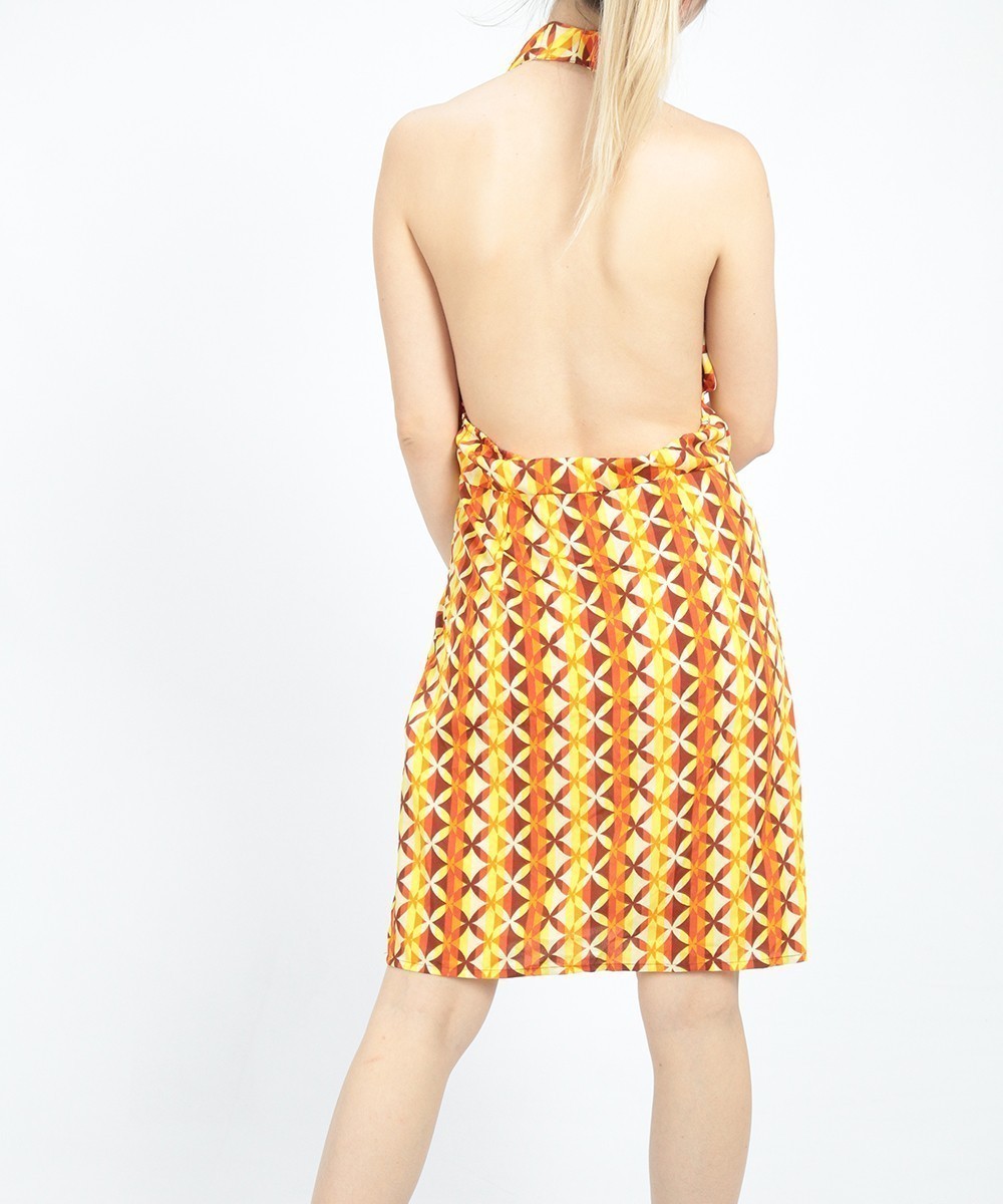 Rochie Scurta Noisy May, portocaliu, M - 1 | YEO