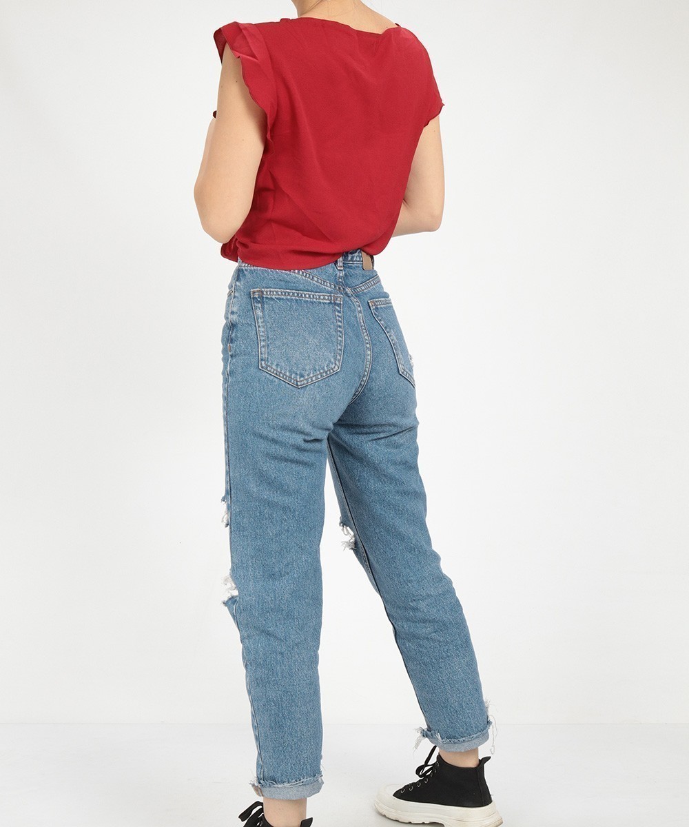 Top SHEIN, visiniu, M - 1 | YEO