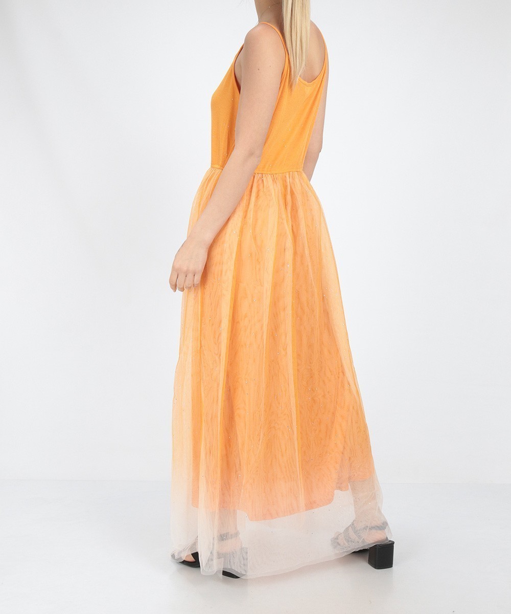 Rochie Lunga SHEIN, portocaliu, L - 1 | YEO