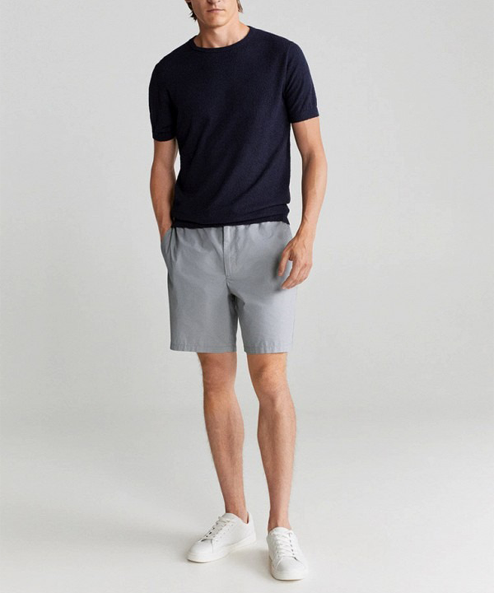 Pantaloni Scurti Mango, gri, 40