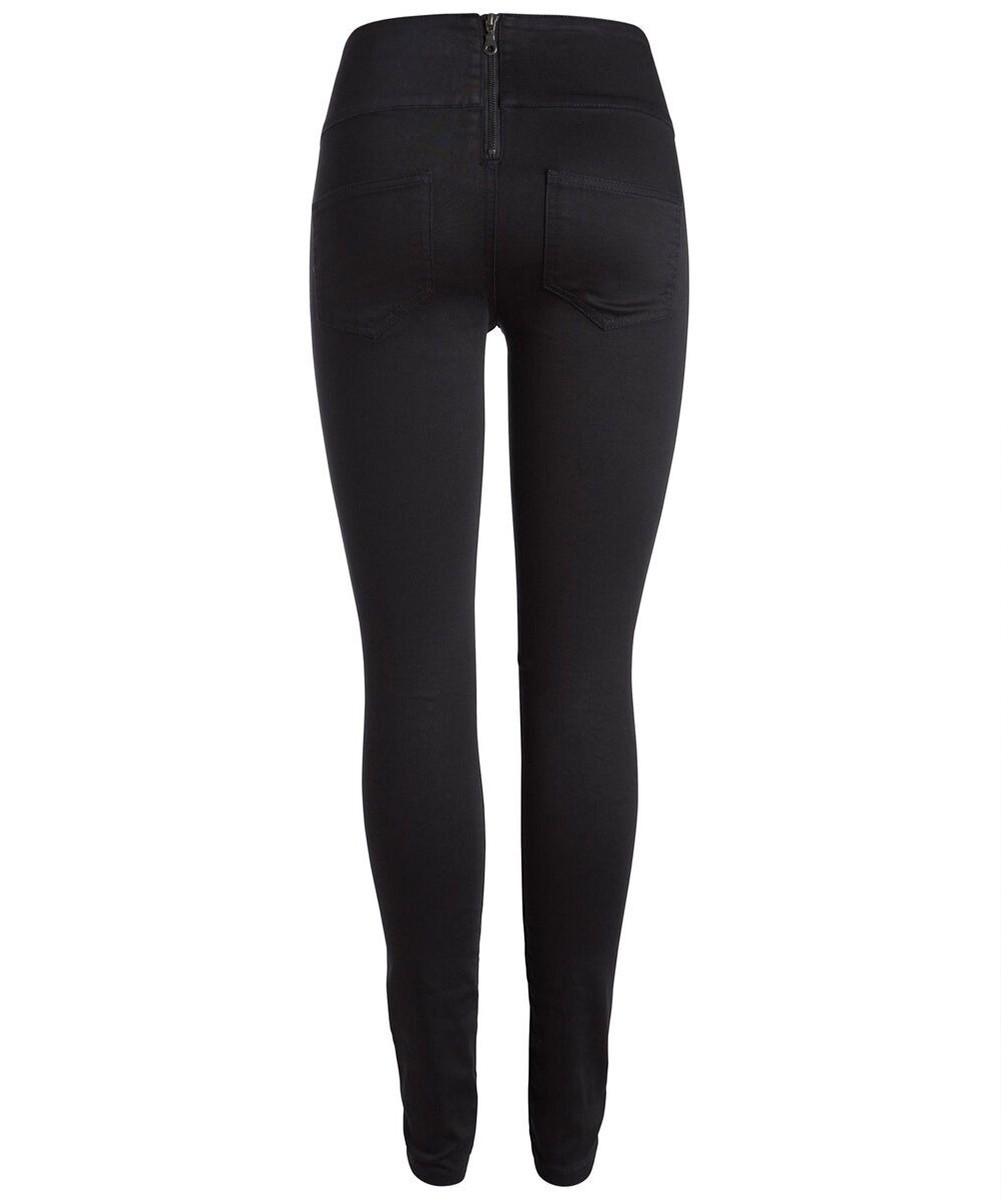 Blugi Pieces, negru, XXS/XS - 1 | YEO