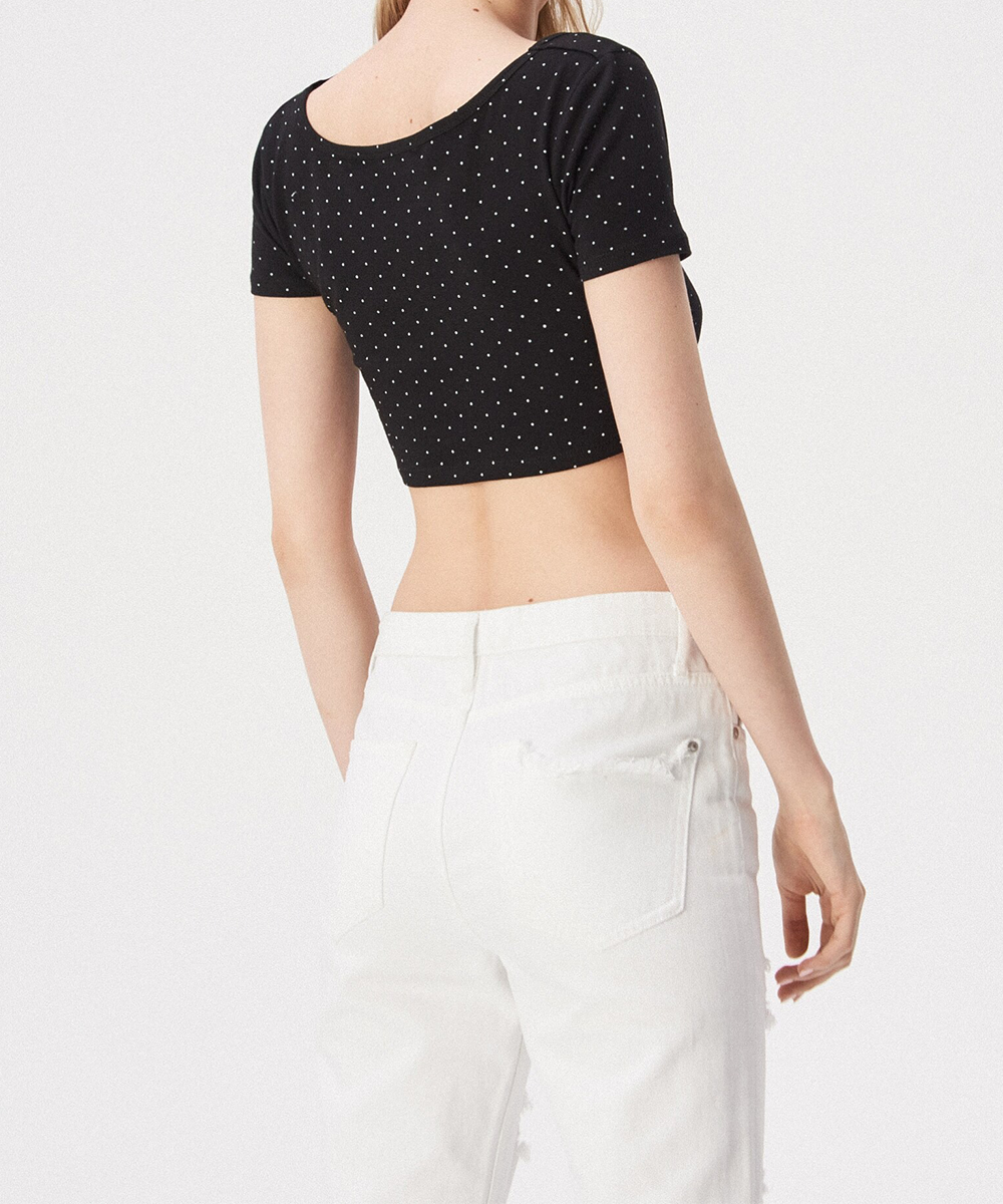 Top Sinsay, negru, M - 1 | YEO