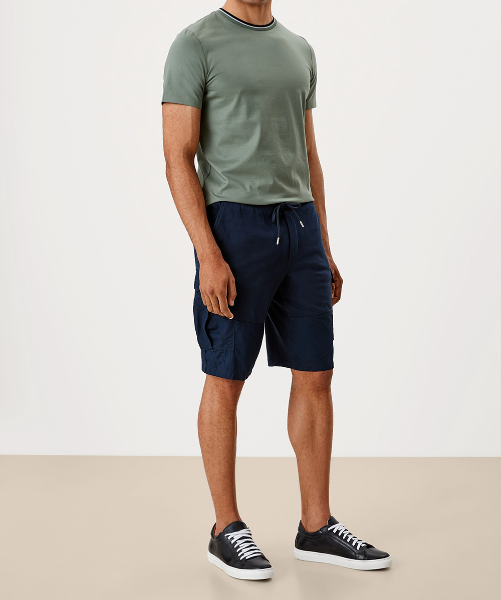 Pantaloni scurti s.Oliver, bleumarin, M