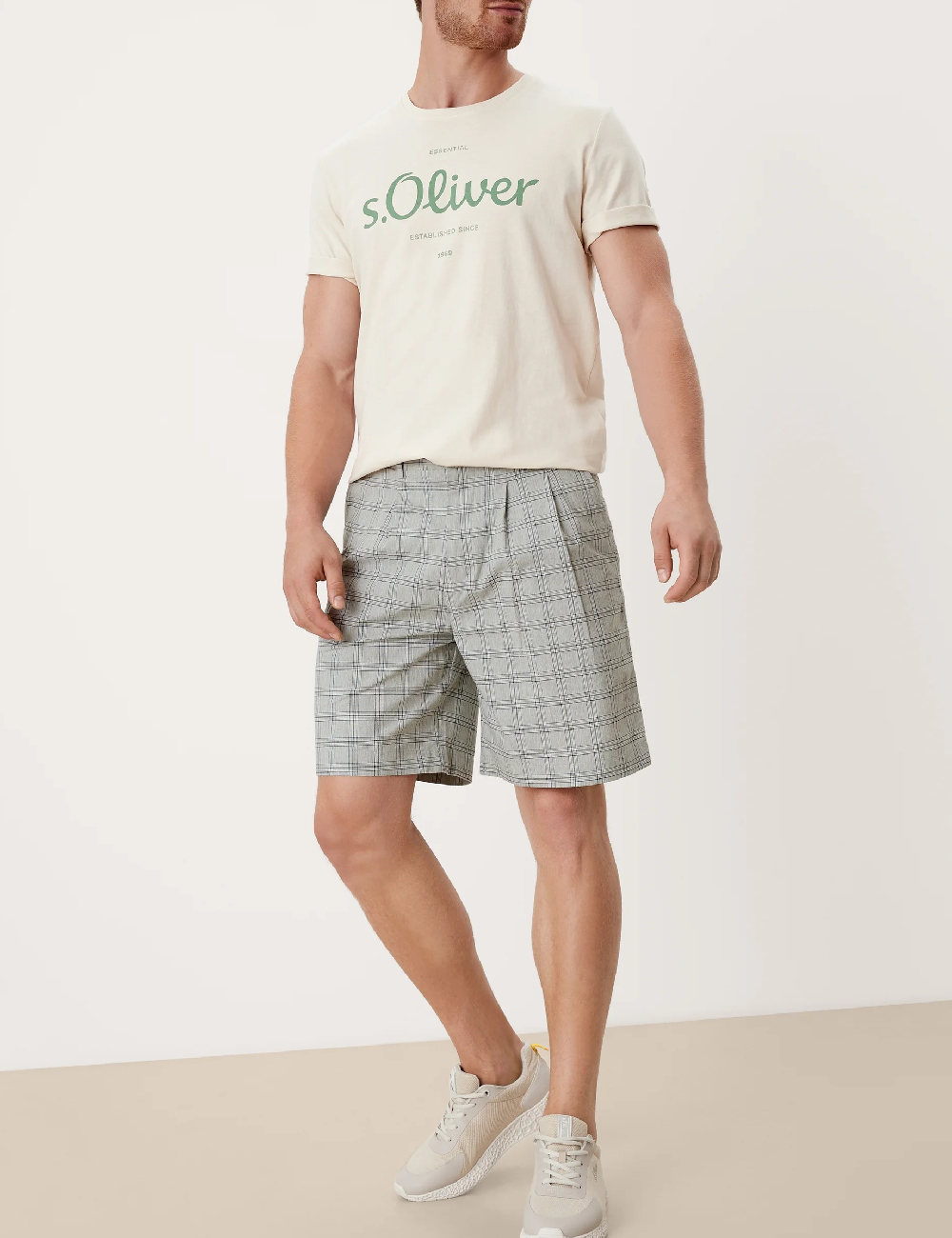 Pantaloni scurti s.Oliver, gri, W31