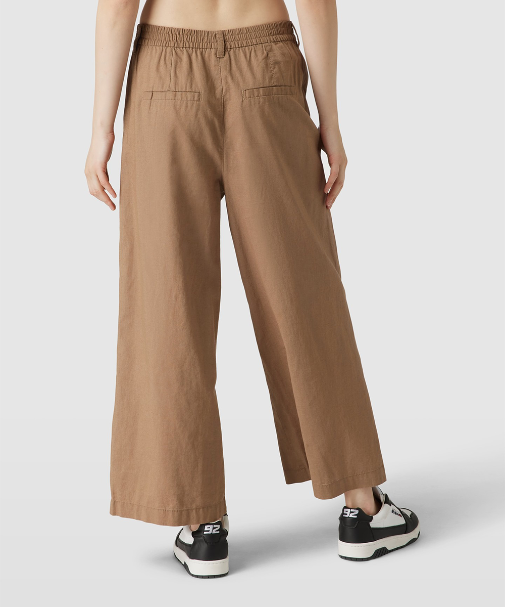 Pantaloni Q/S, maro - 1 | YEO