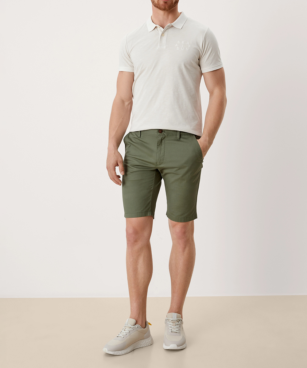 Pantaloni scurti s.Oliver, verde, W29