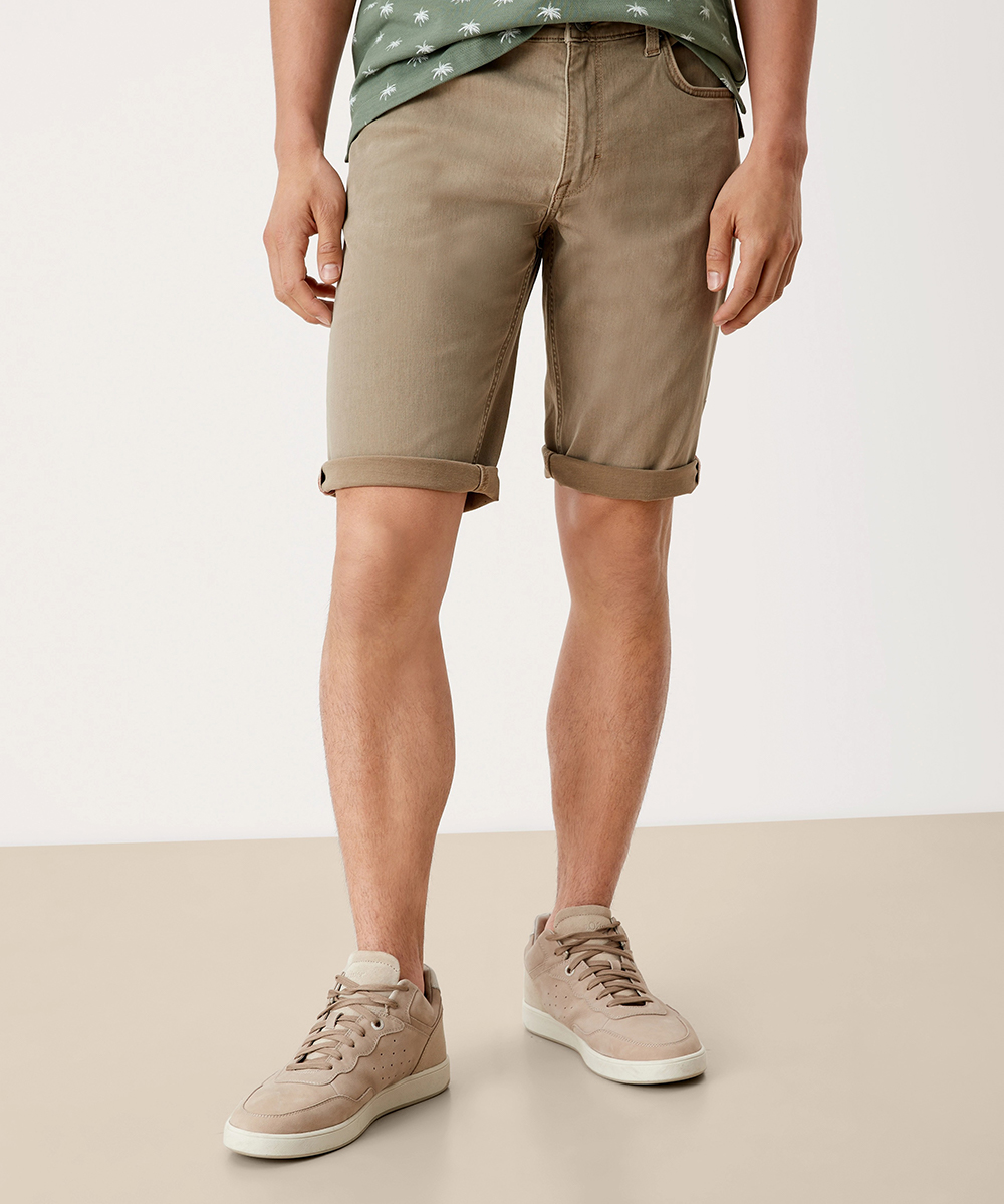 Pantaloni scurti s.Oliver, maro, W30