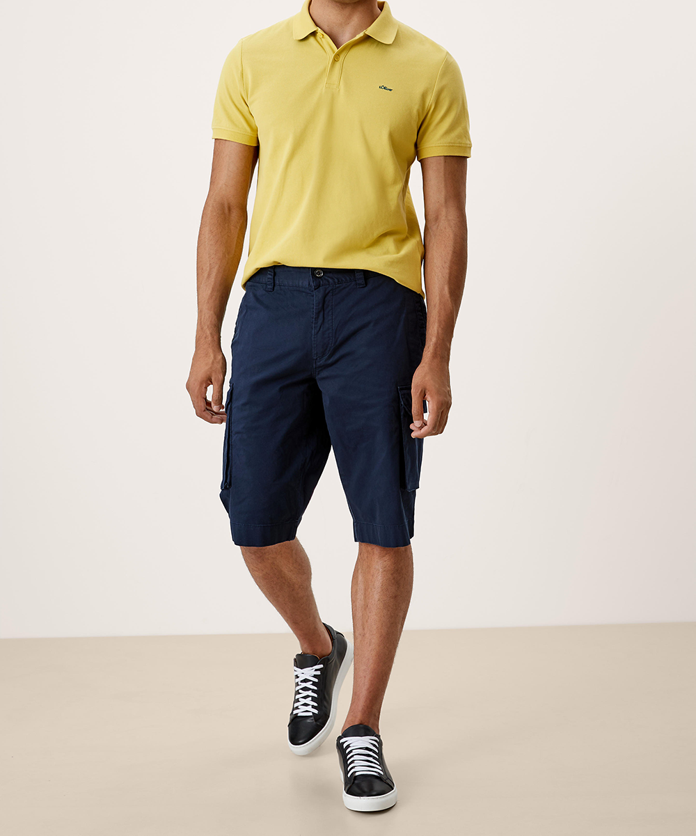 Pantaloni scurti s.Oliver, bleumarin, W31