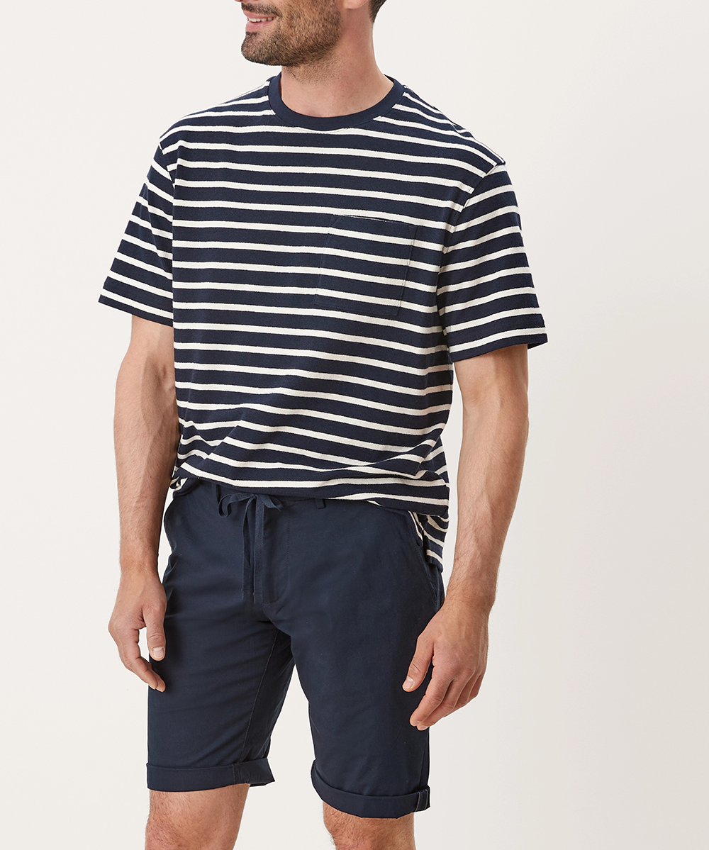 Pantaloni scurti s.Oliver, bleumarin, W31
