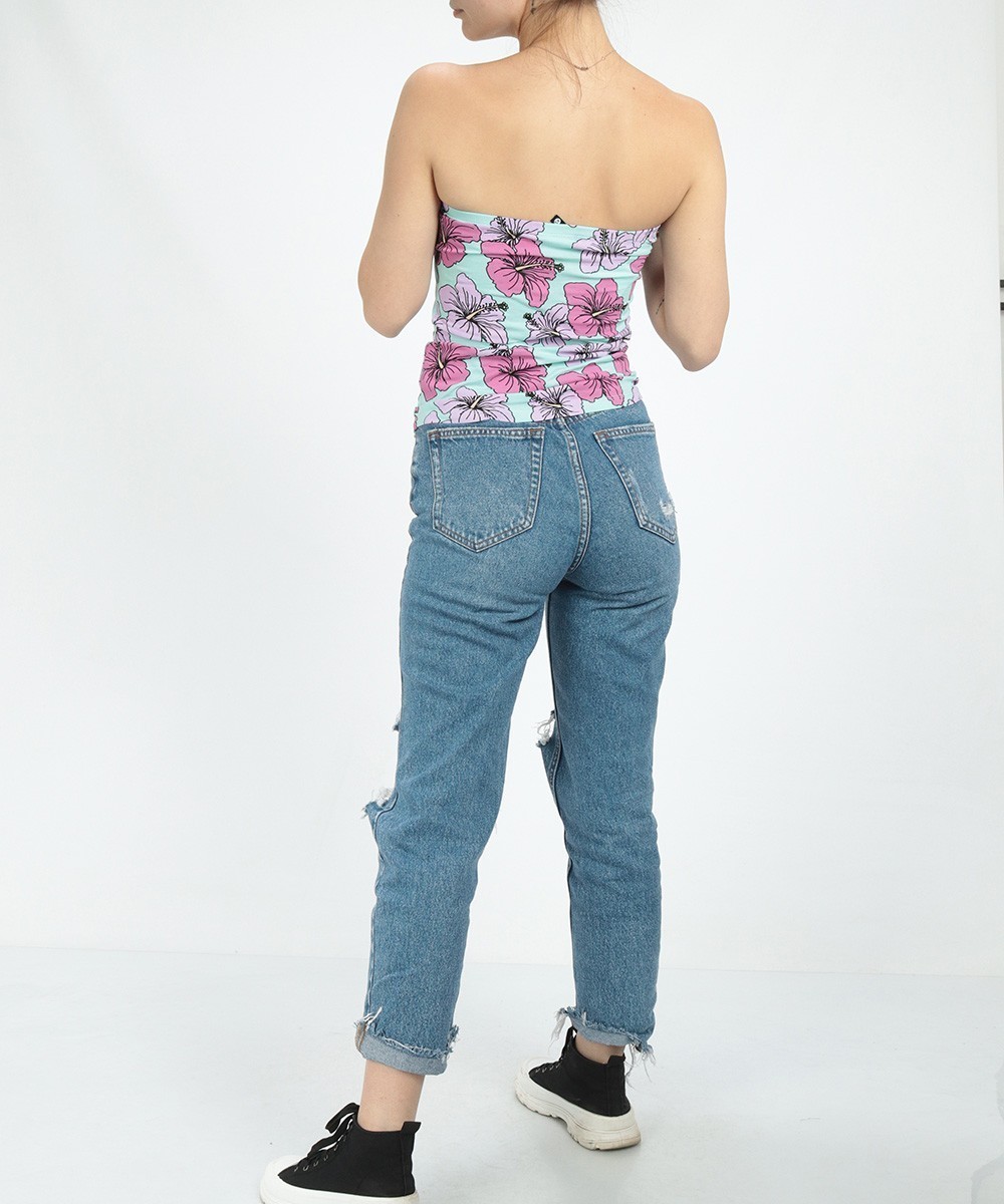 Top Sinsay, turcoaz, XS - 1 | YEO