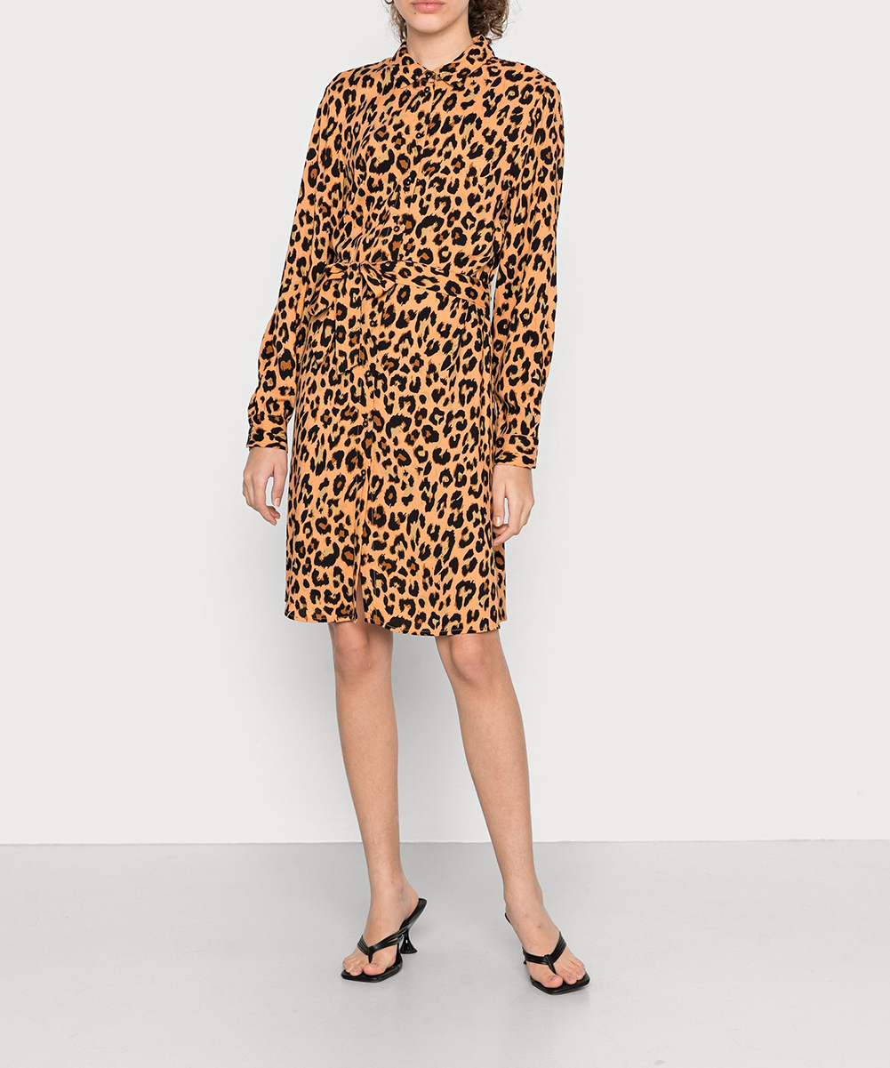 Rochie scurta Vila, animal print