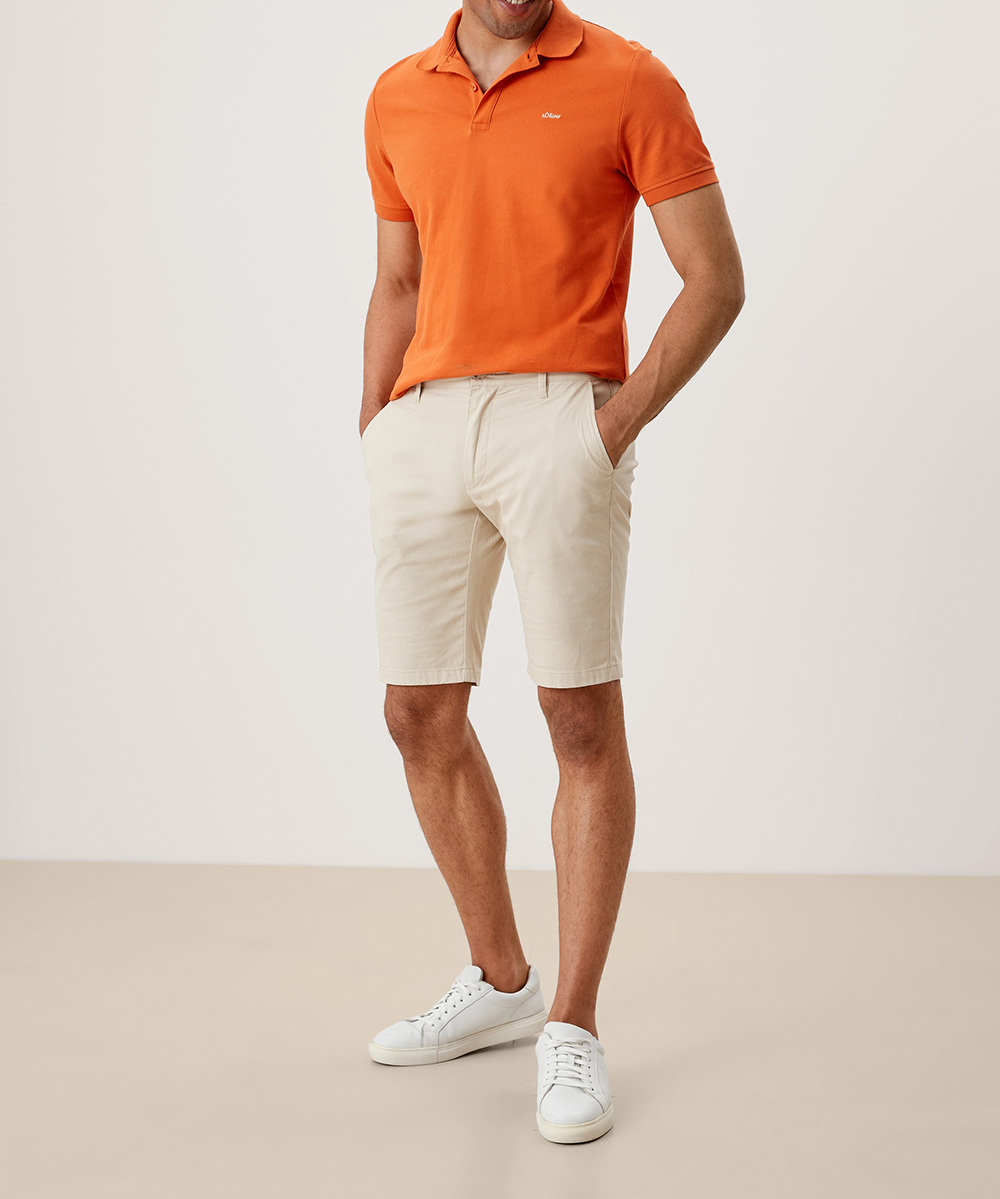 Pantaloni scurti s.Oliver, bej, W30