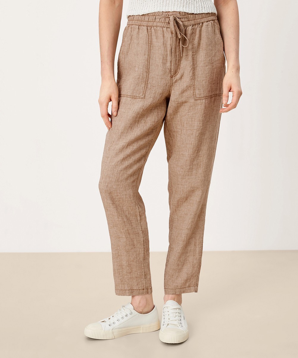Pantaloni s.Oliver, maro - 1 | YEO