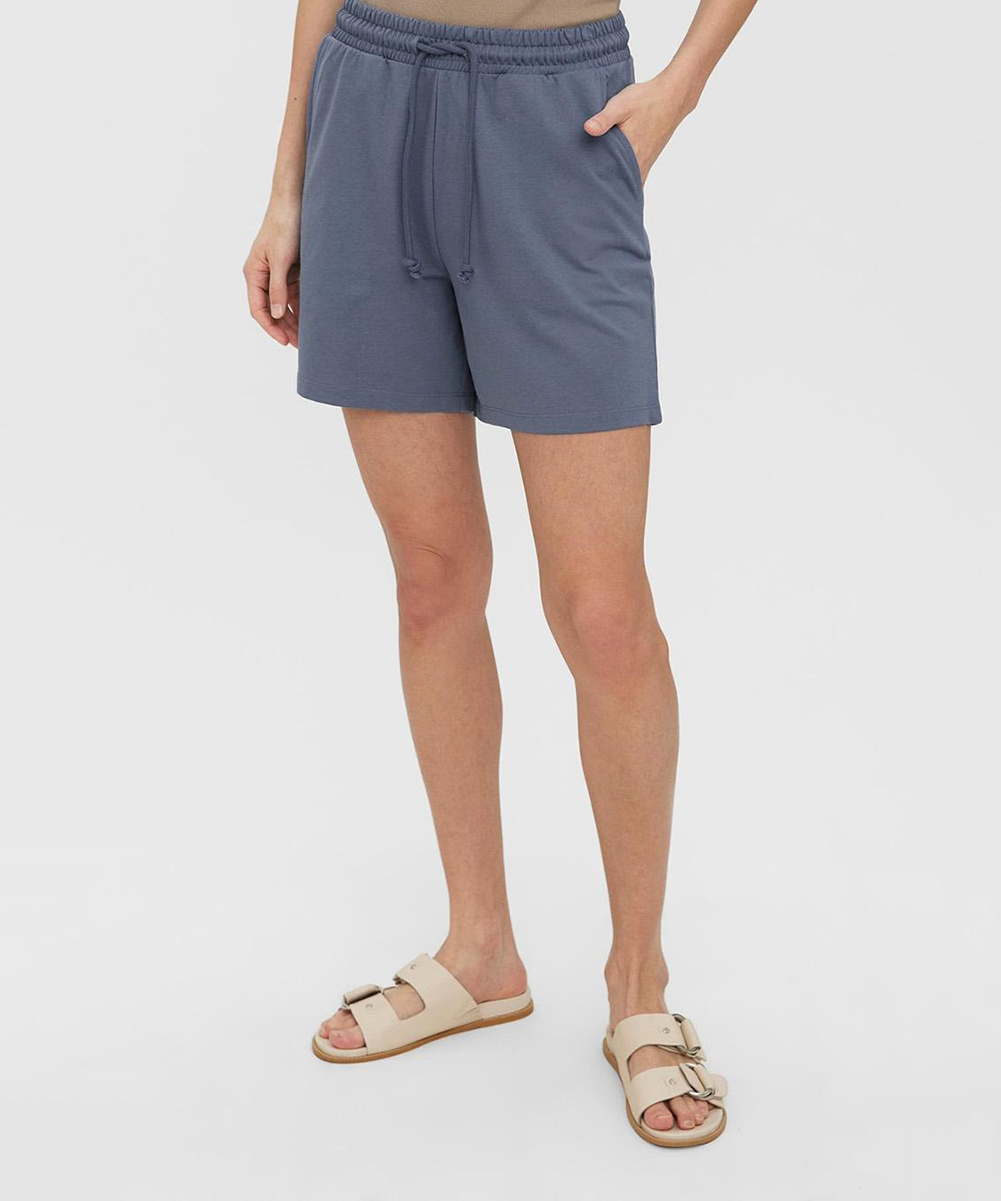 Pantaloni scurti Vero Moda, bleumarin, L
