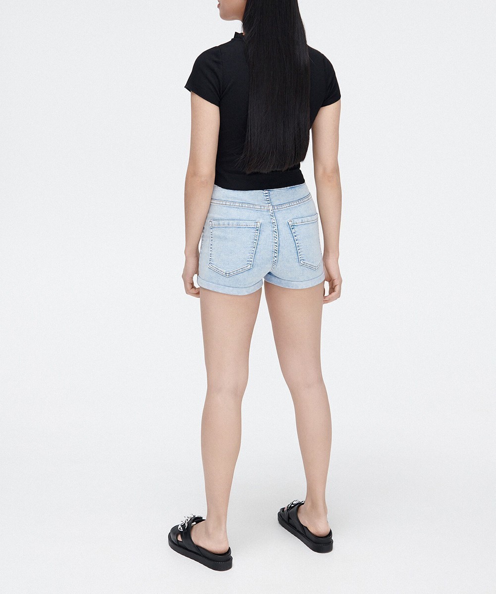 Pantaloni Scurti CROPP, bleu, 32 - 1 | YEO