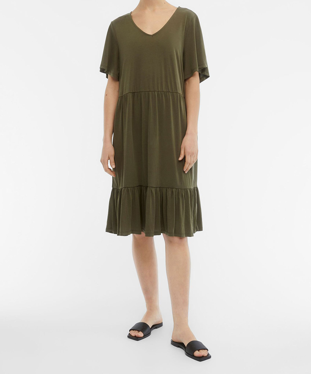 Rochie scurta Object, verde