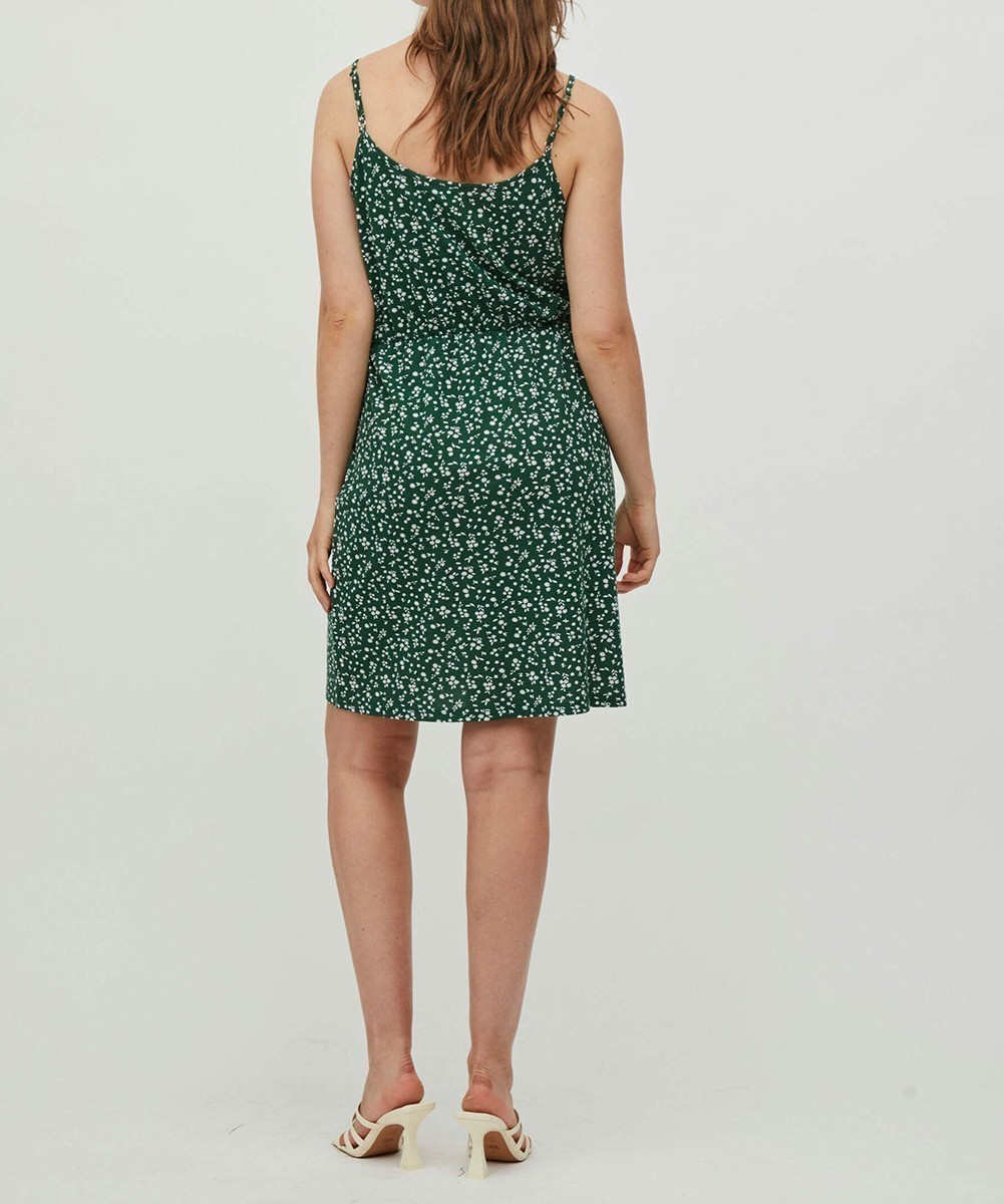 Rochie scurta Vila, verde - 1 | YEO
