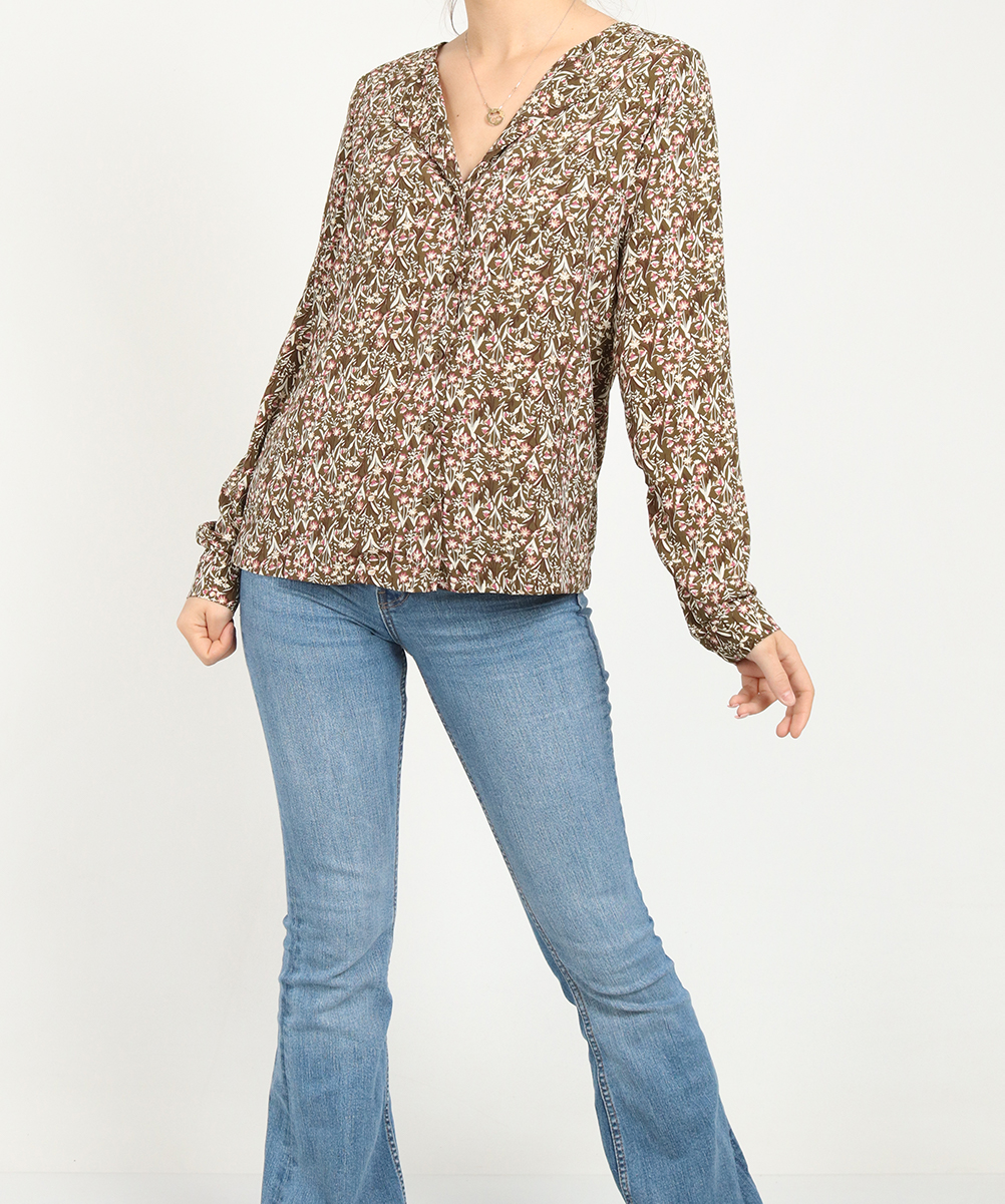 Camasa Vero Moda, verde, S