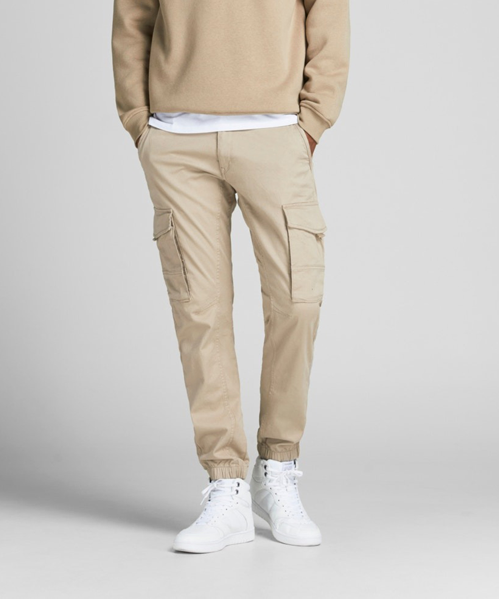Pantaloni Jack&Jones, crem
