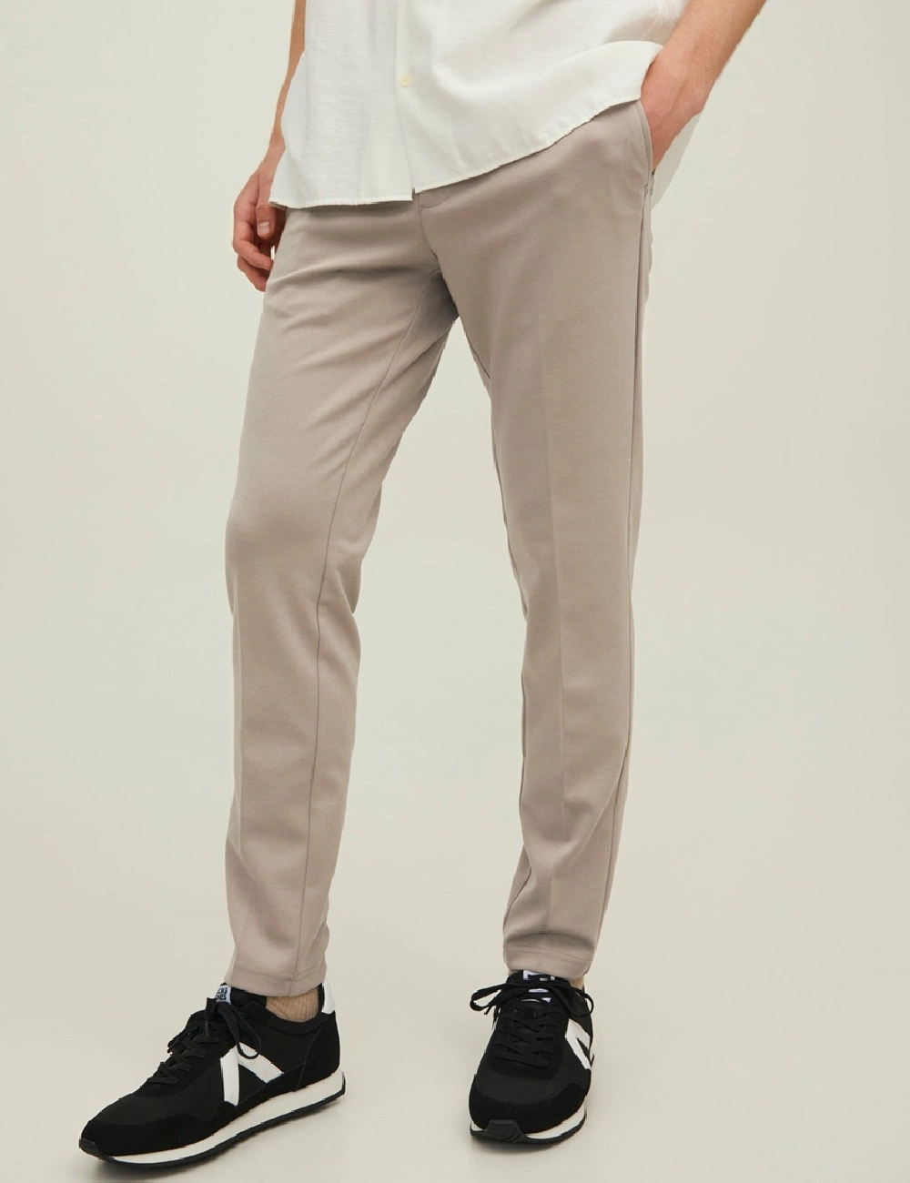 Pantaloni Jack&Jones, crem