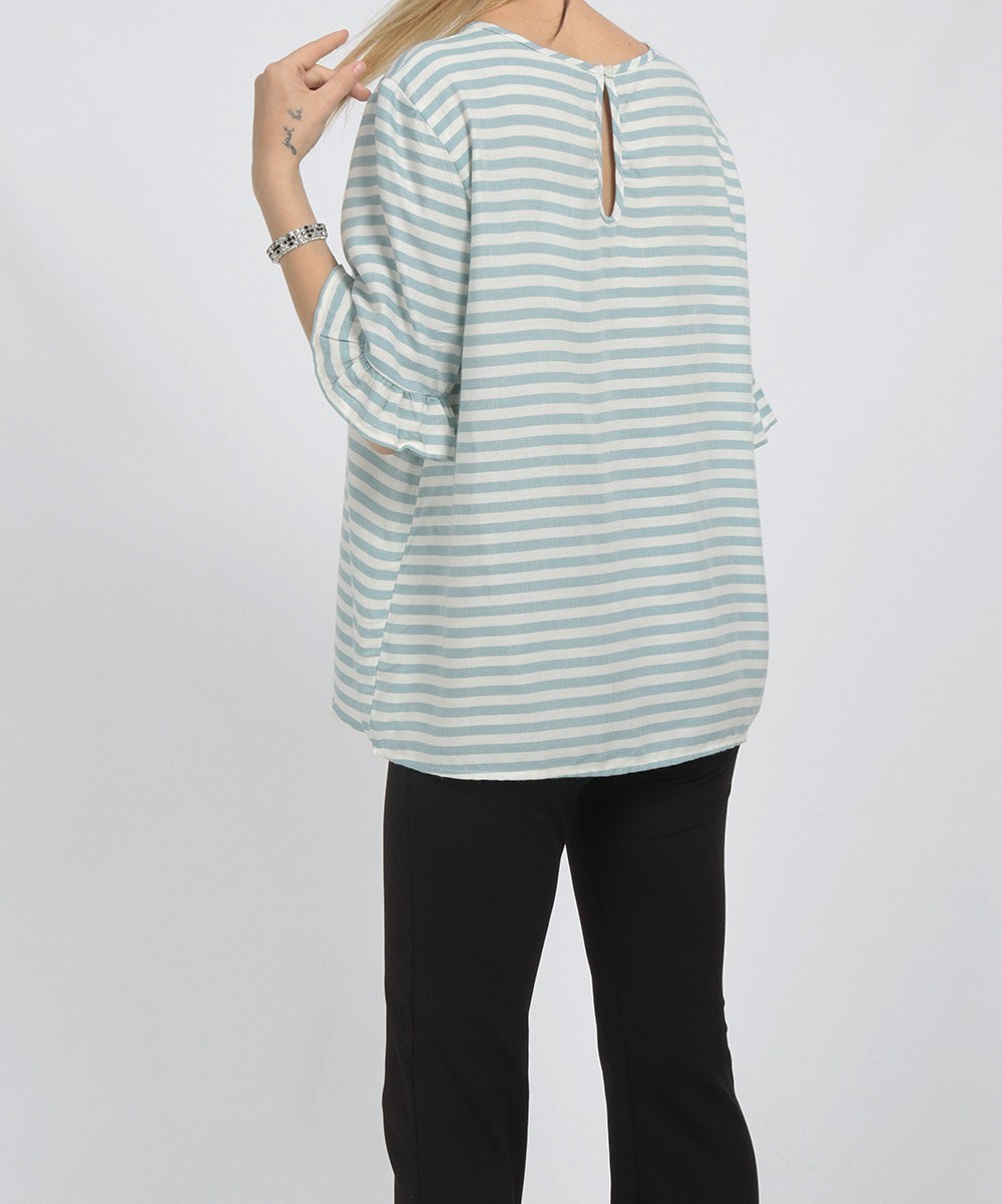 Bluza Jacqueline de Yong, albastru, 38 - 1 | YEO