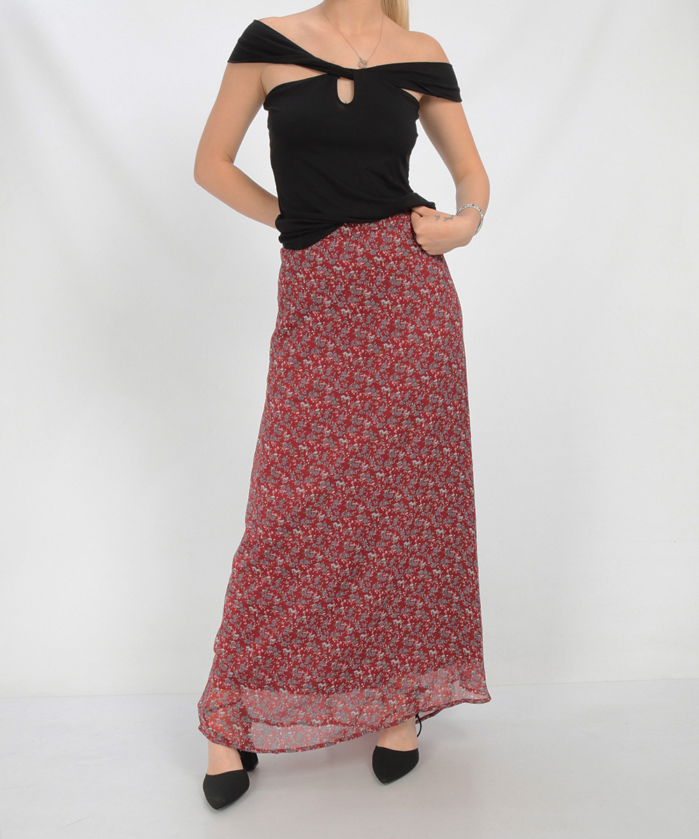 Fusta Vero Moda, visiniu, S