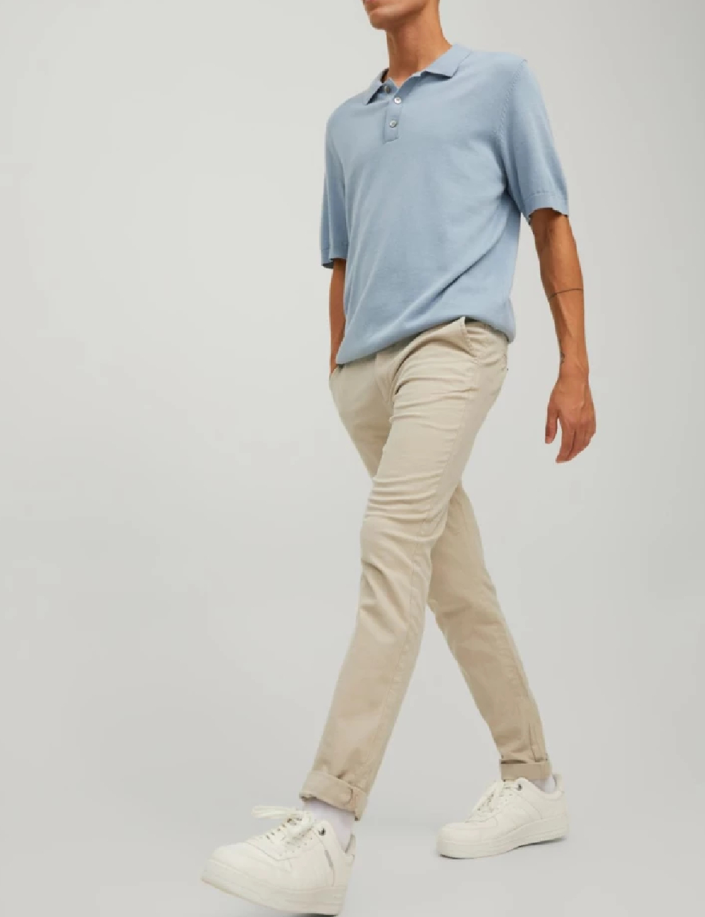 Pantaloni Jack&Jones, crem