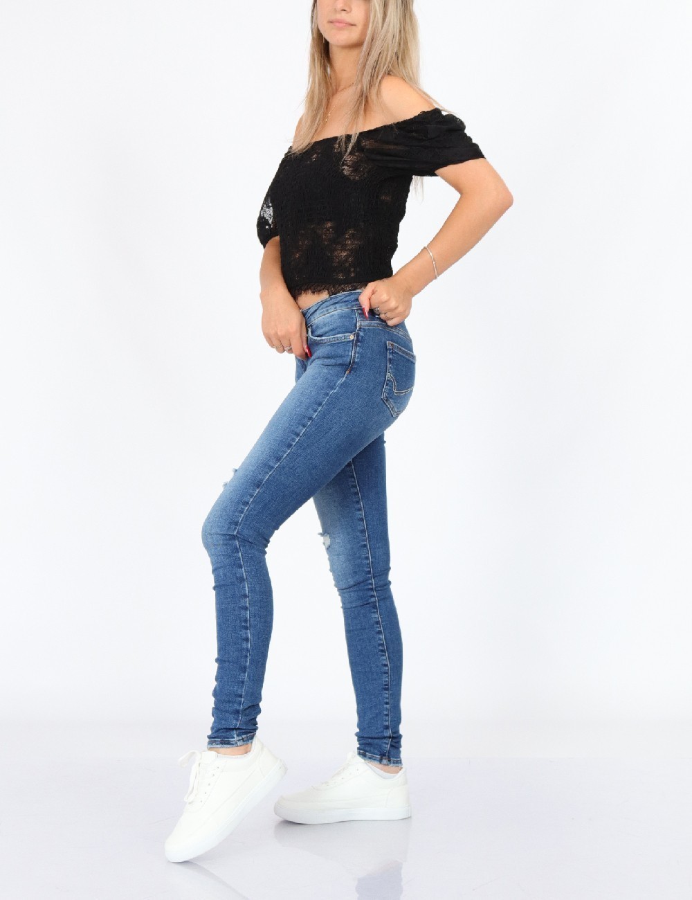 Blugi Only, albastru - 1 | YEO