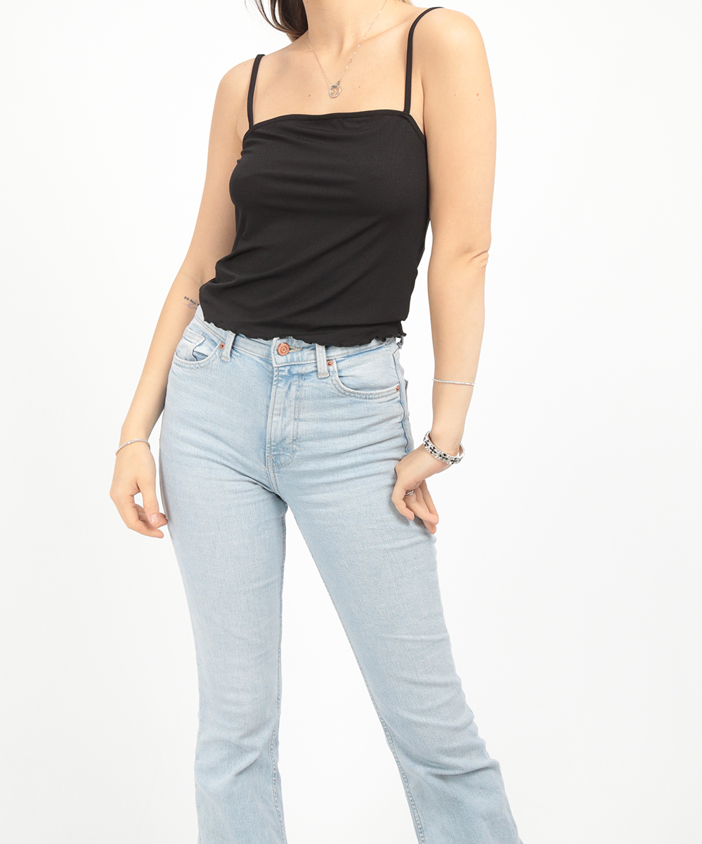 Top Vero Moda, negru, M