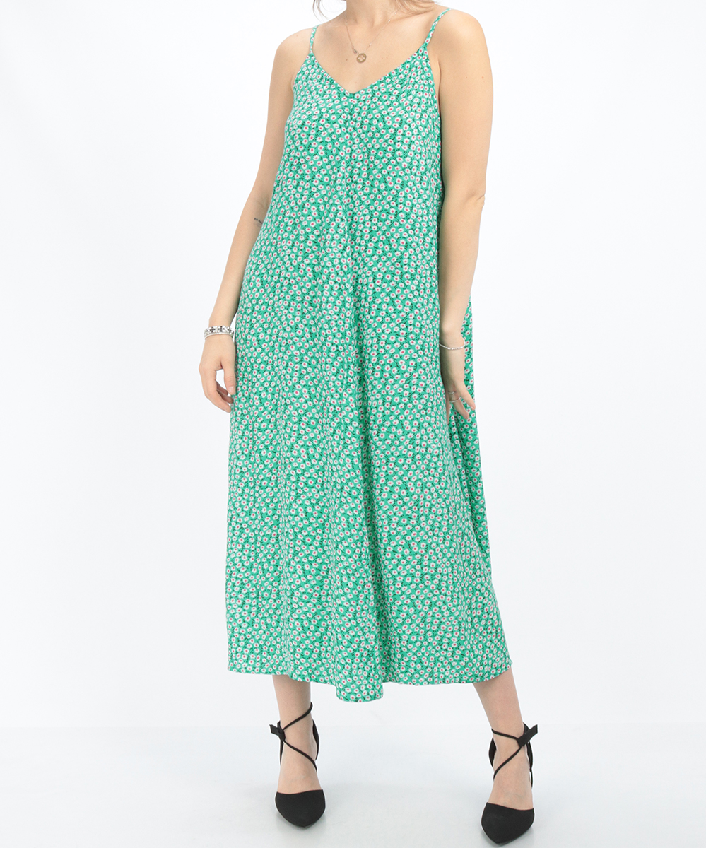 Rochie medie Vero Moda, verde, S/P