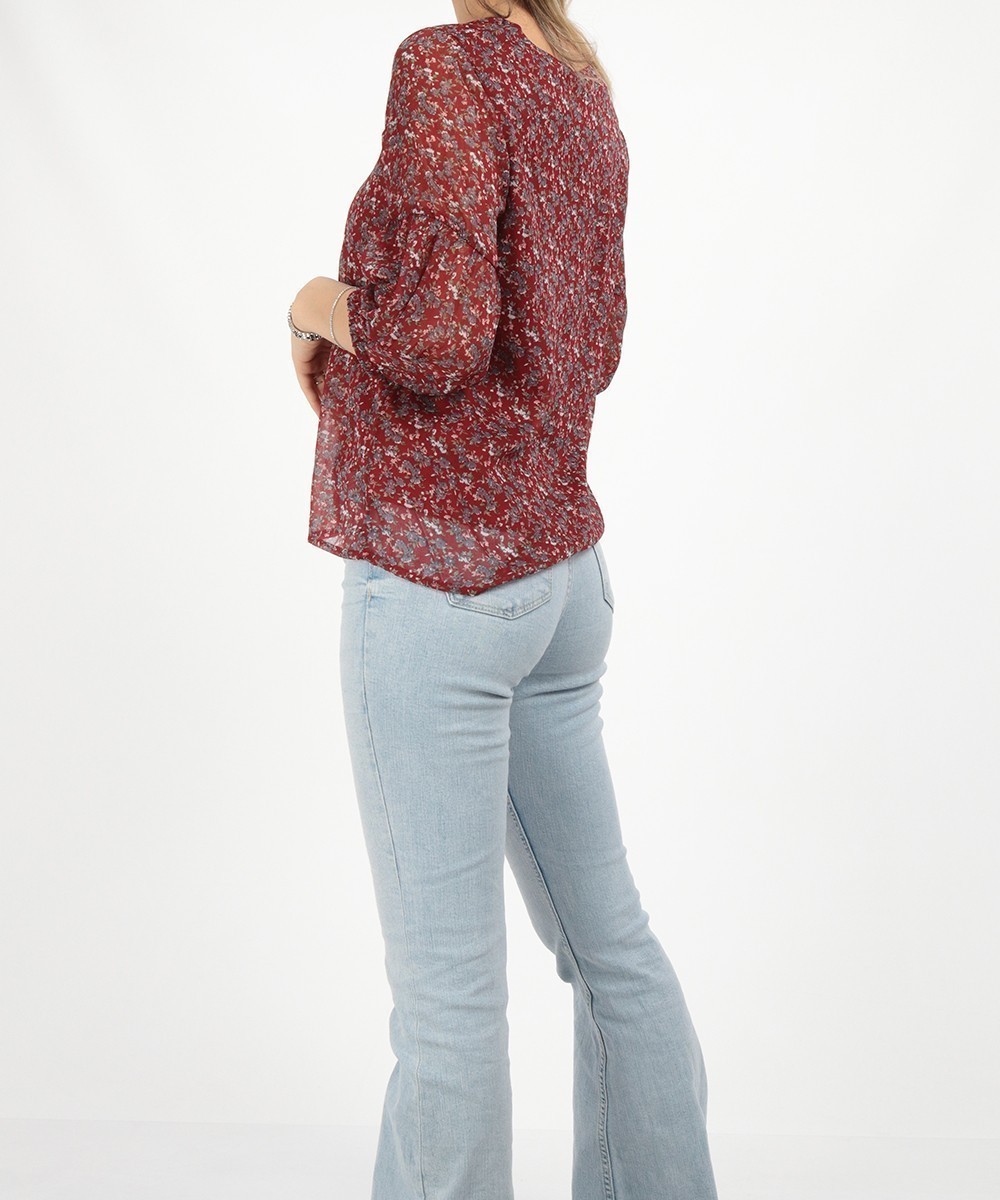 Camasa Vero Moda, visiniu, XS - 1 | YEO