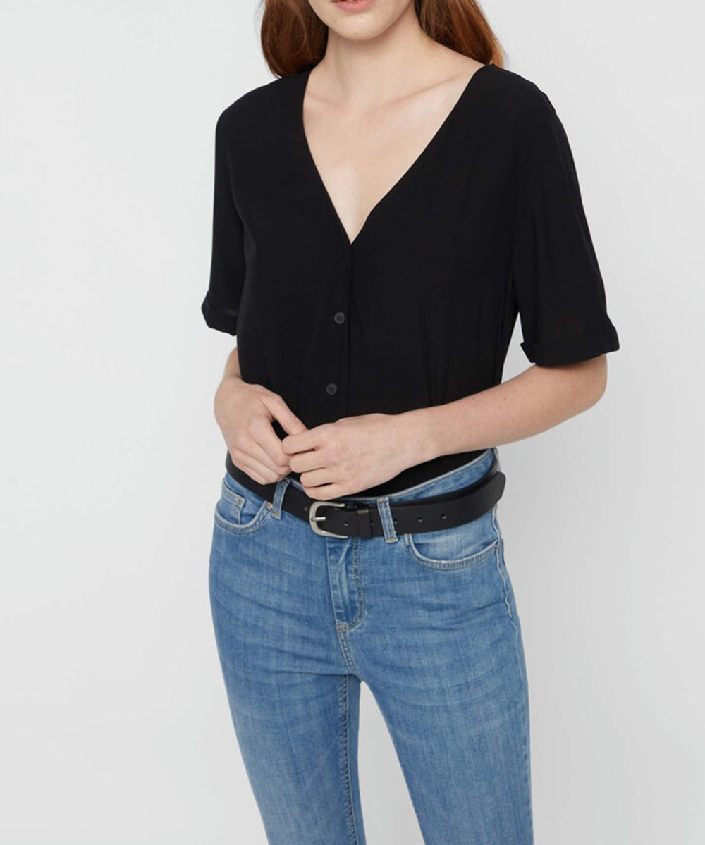 Camasa Vila, negru, XS