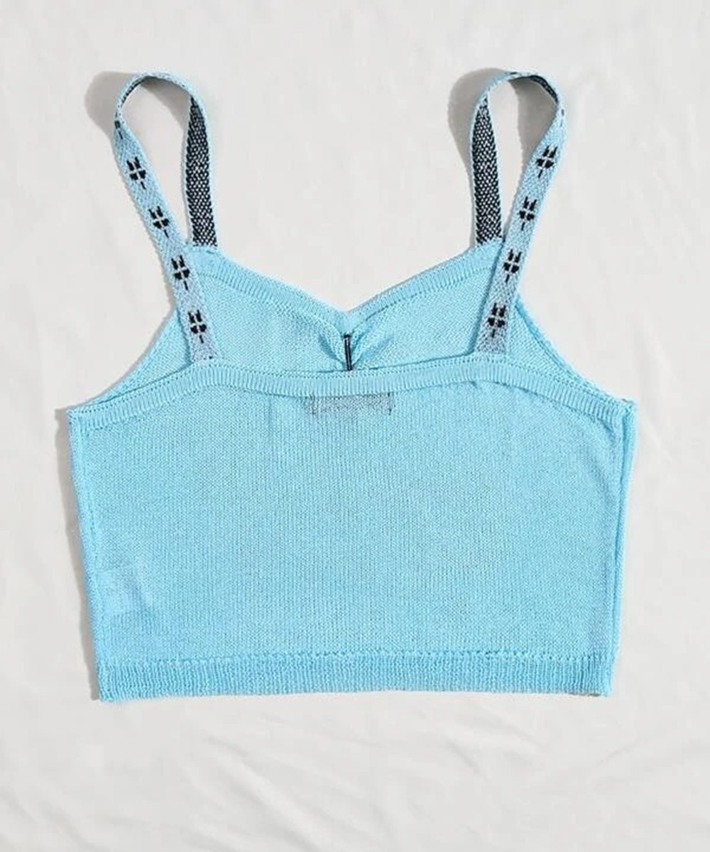 Top SHEIN, albastru, L - 1 | YEO