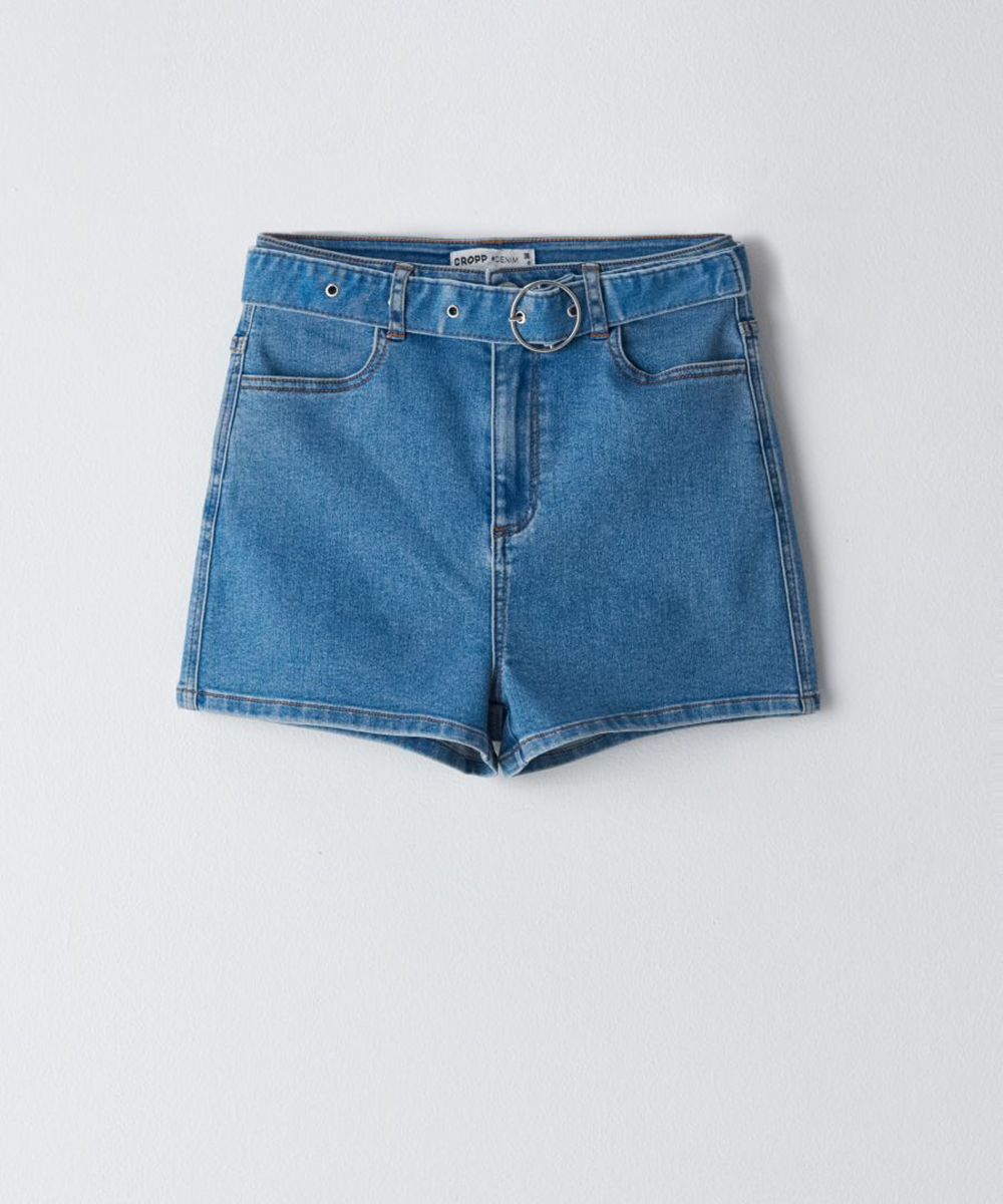 Pantaloni scurti CROPP, albastru, 32