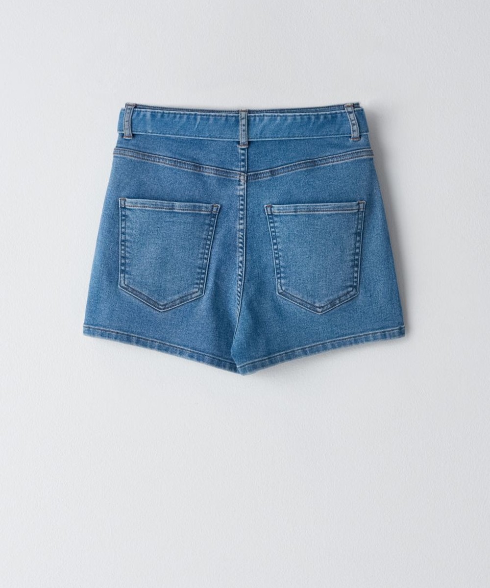 Pantaloni scurti CROPP, albastru, 32 - 1 | YEO