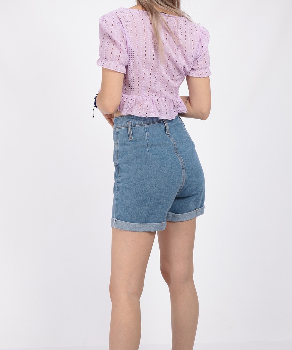 Top SHEIN, mov, S - 1 | YEO