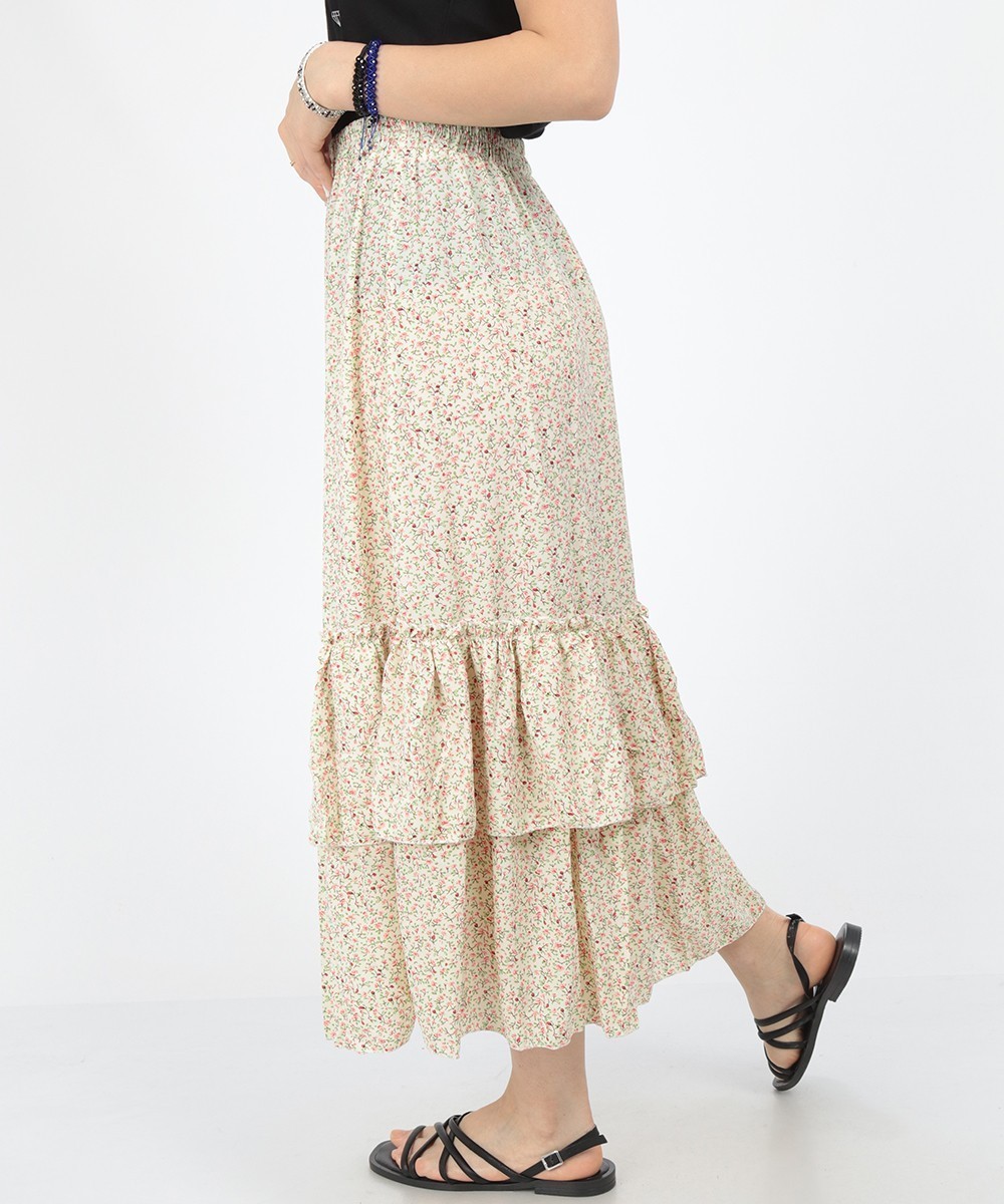 Fusta SHEIN, floral, S - 1 | YEO