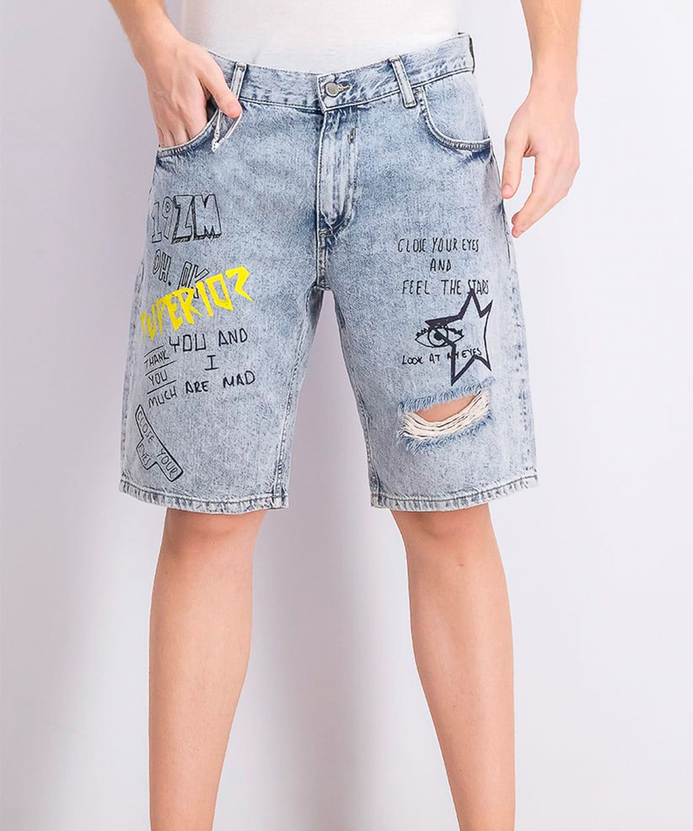 Pantaloni scurti Reserved, bleu