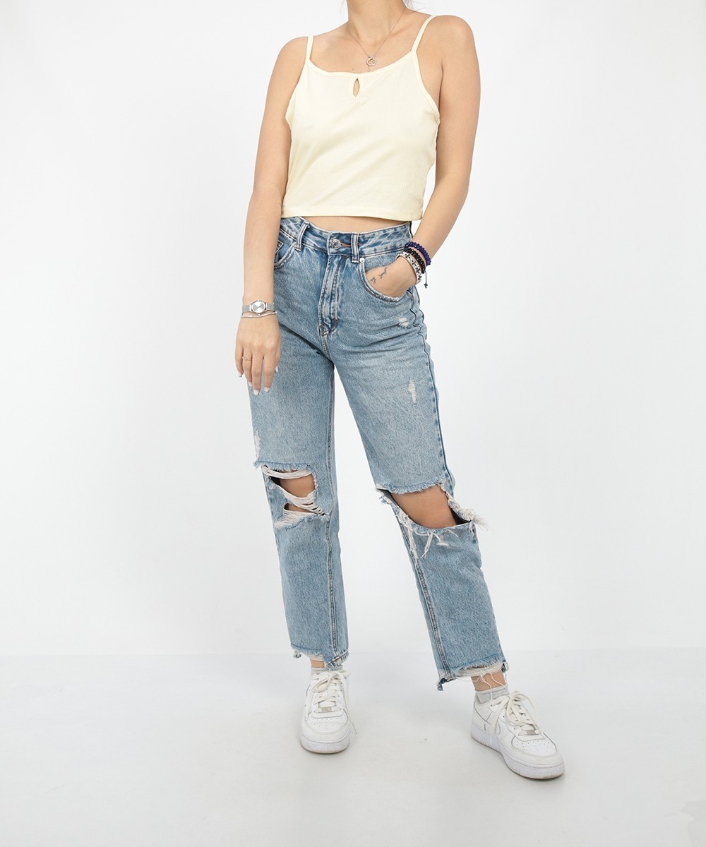 Top CROPP, galben, L - 1 | YEO