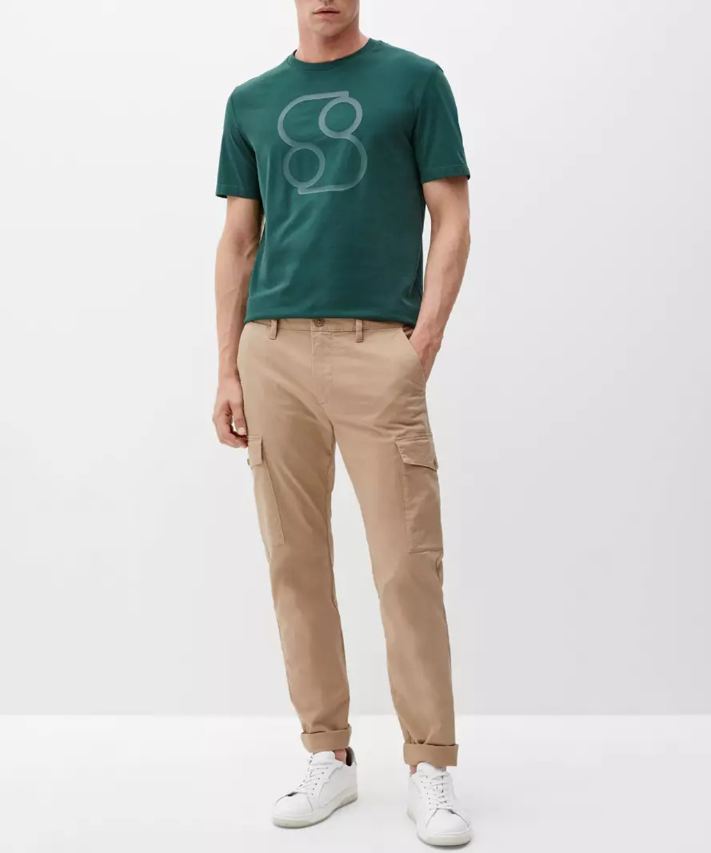 Pantaloni s.Oliver, crem
