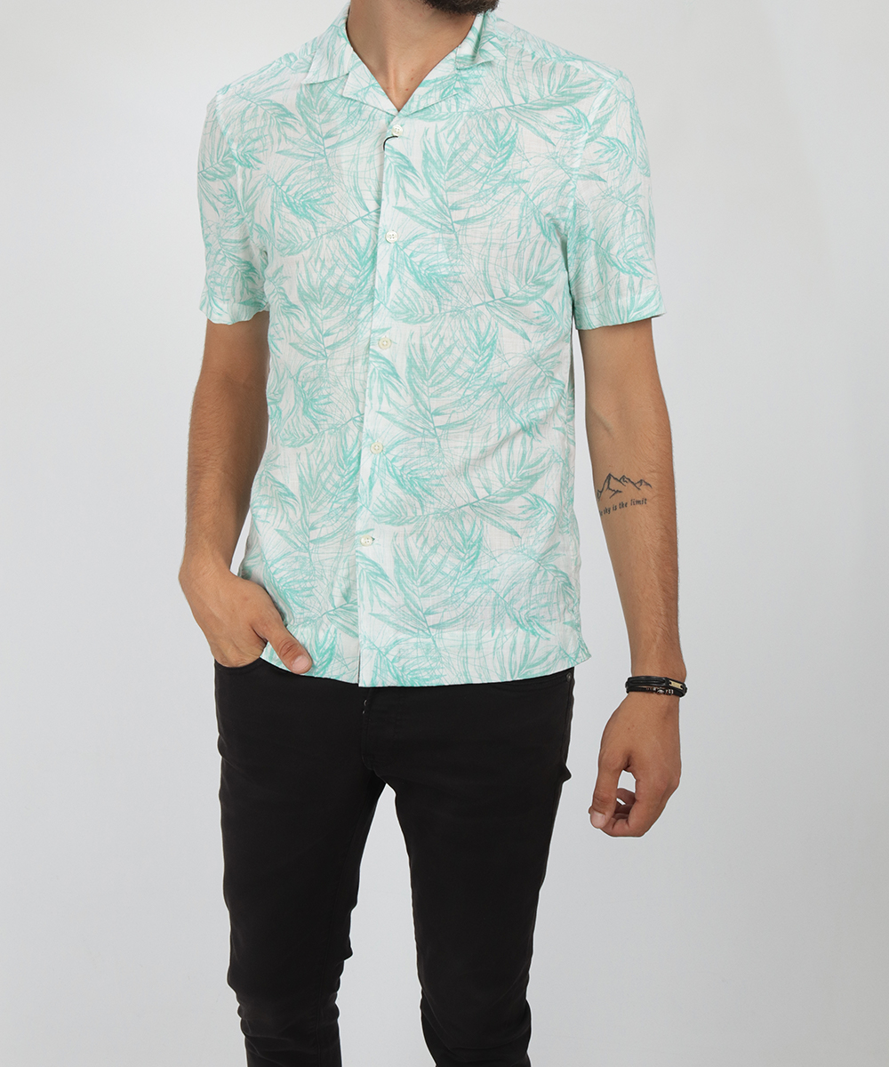 Camasa Reserved, verde, XS