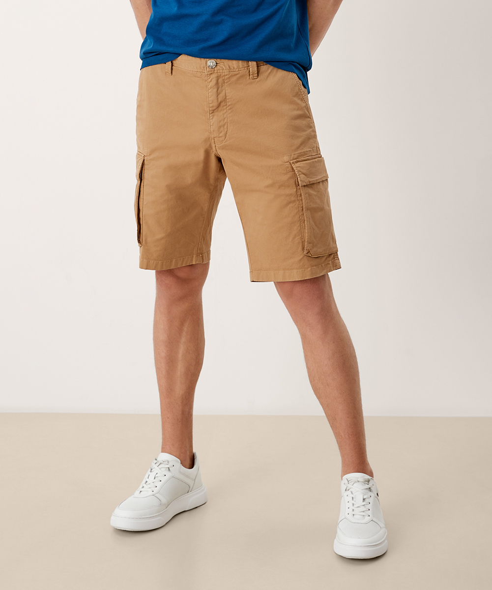 Pantaloni scurti s.Oliver, maro, W30