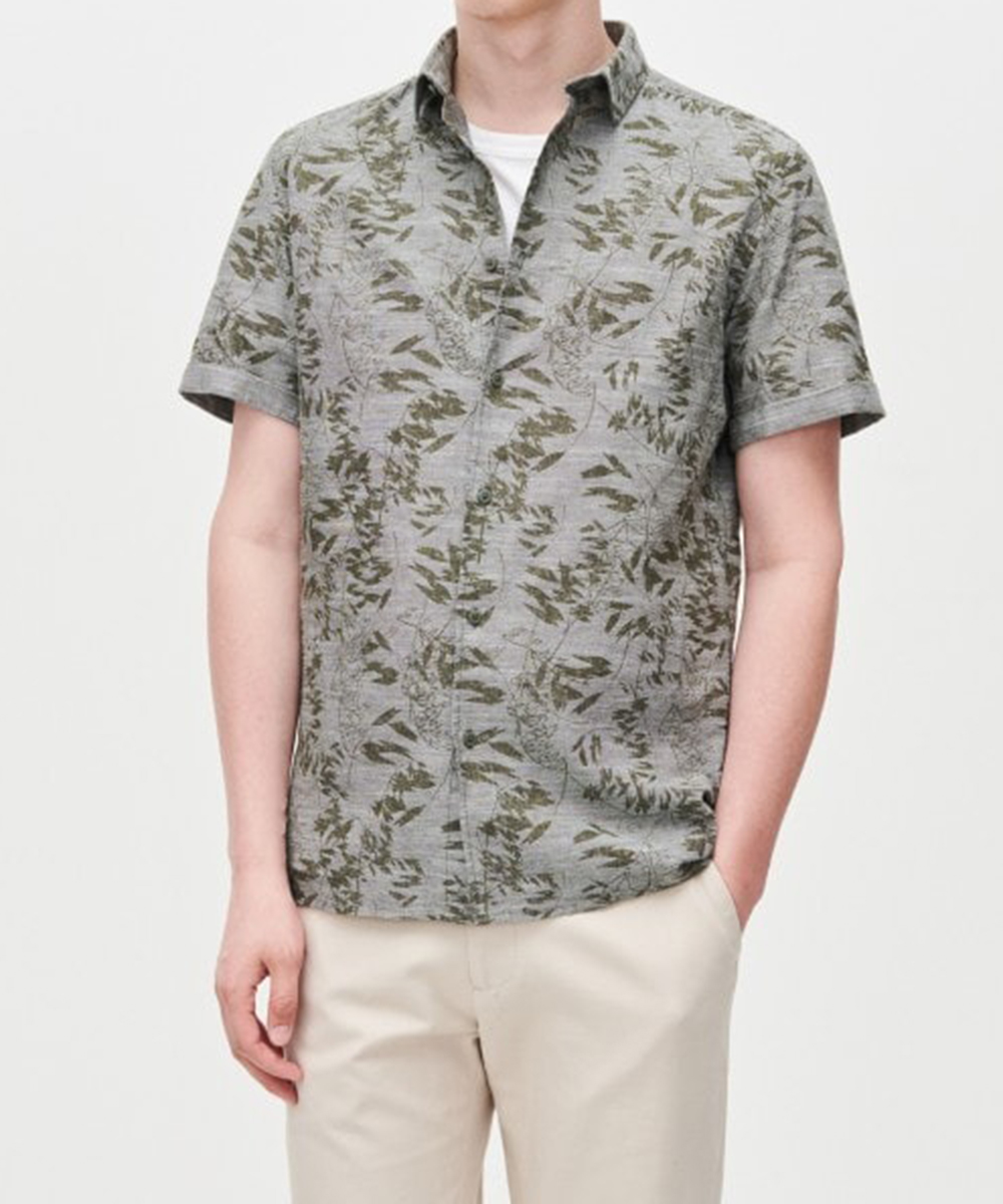 Camasa Reserved, verde, S