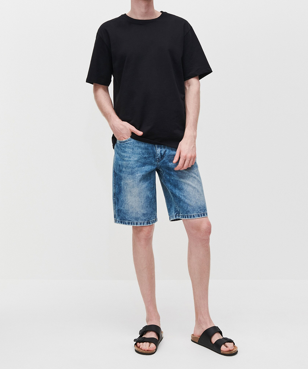 Pantaloni Scurti Reserved, bleumarin, 38