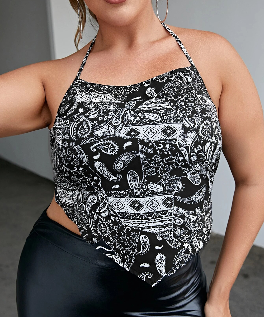 Top shein curve, negru, 0 xl