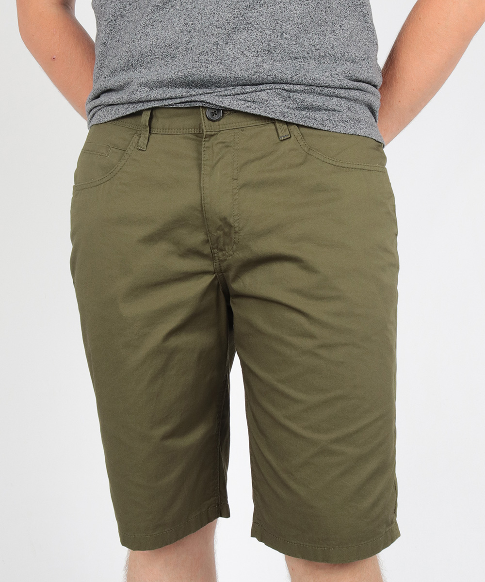 Pantaloni Scurti Reserved, verde inchis, 29