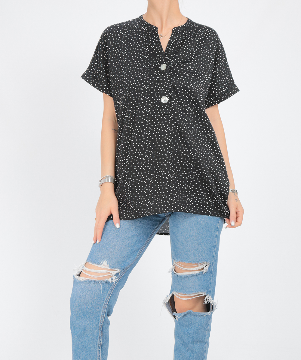 Bluza Reserved, negru, 34