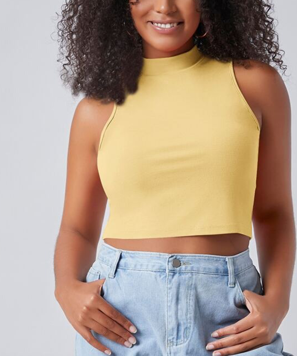 Top shein curve, galben, 2xl