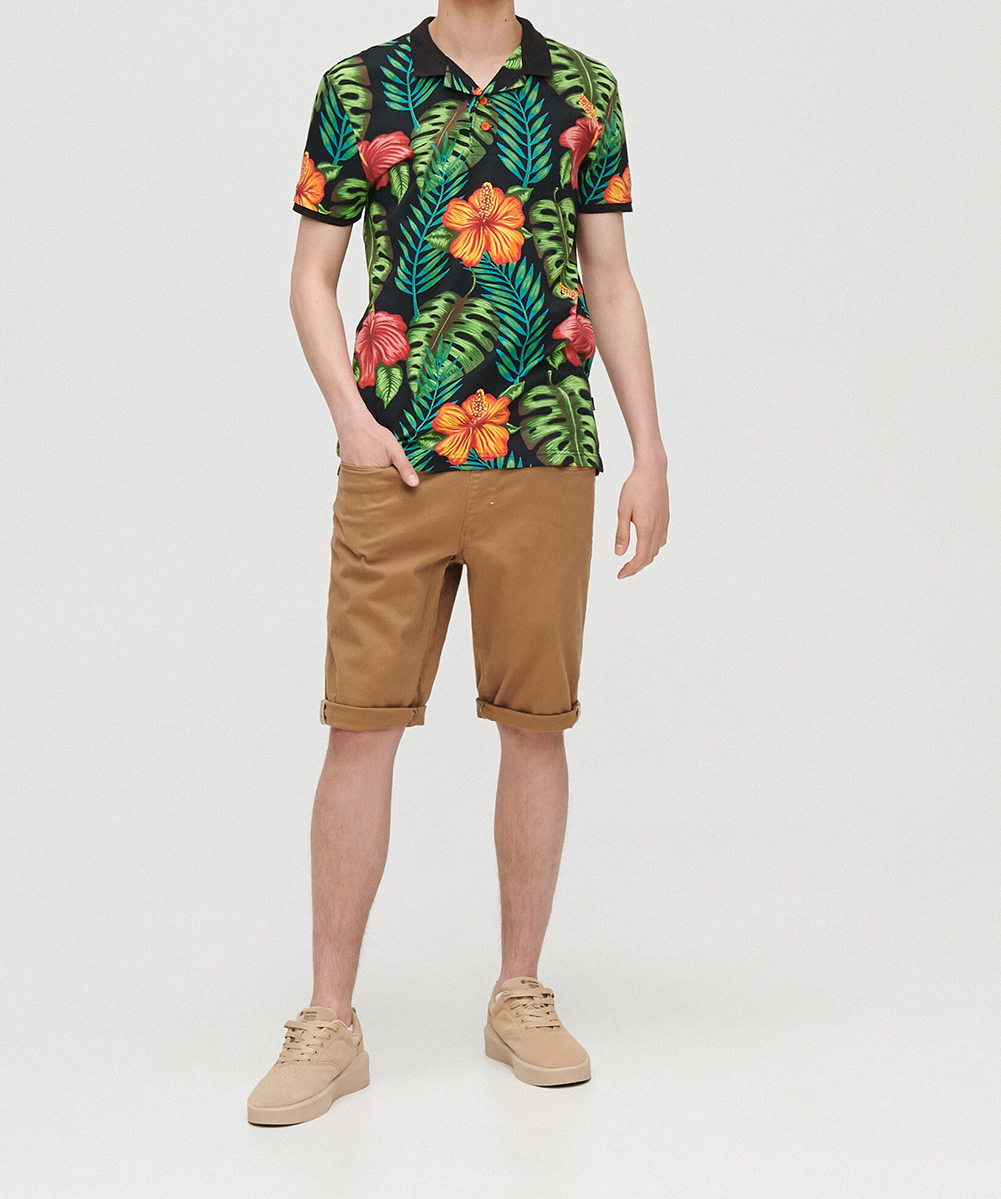 Pantaloni scurti CROPP, maro, 28