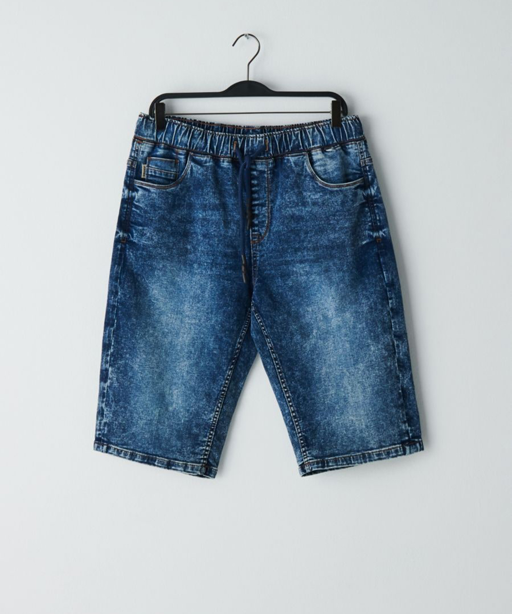 Pantaloni scurti CROPP, albastru, 28